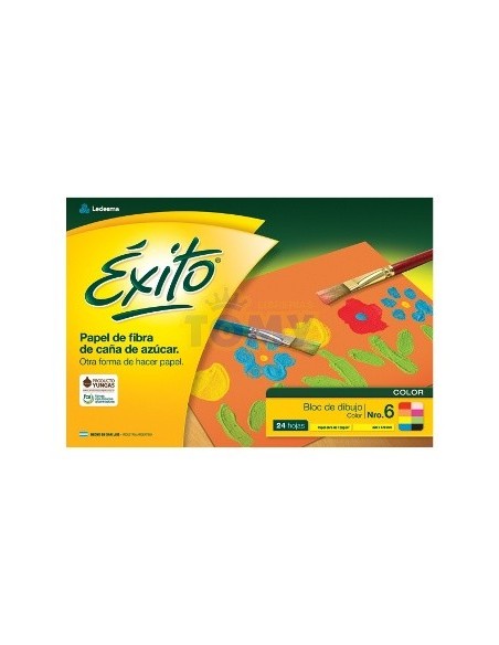 Block Dibujo N.6 Color X24hj Exito 231961 Boix01-100010 (b60)
