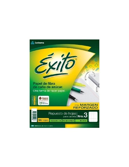 Repuesto X96hj Cuad. Exito Margen Reforzado 848042 Boix01 (b:40/5)