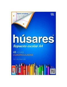 Block  A4 Cuadro 80hj Husares 6335 Rch01 (b40)