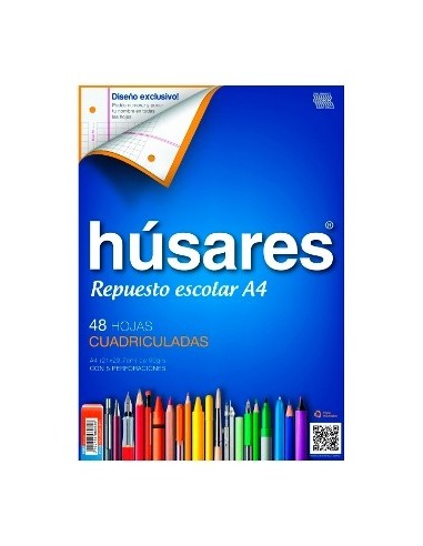 Block  A4 Cuadro 80hj Husares 6335 Rch01 (b40)