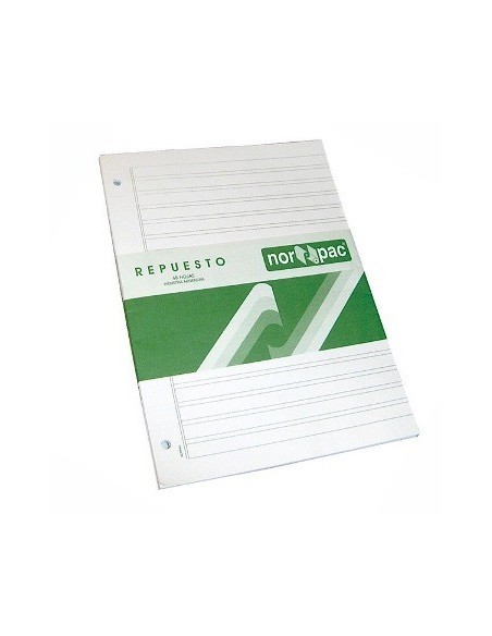 Repuesto Caligrafia 2 Rayas 48hojas Rep650 Nor-pac (b10)