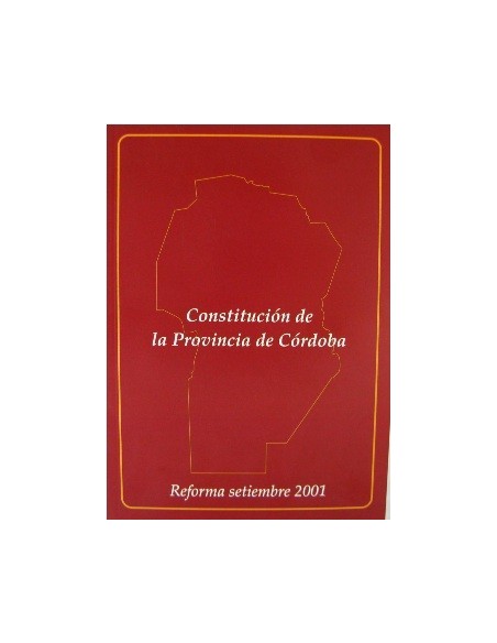 Constitucion De La Pcia De Cordoba Mawis -b12-