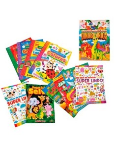 Libro Grande Actividades Surt -fluo- 23x31 1000-5000-3100 Pedrito