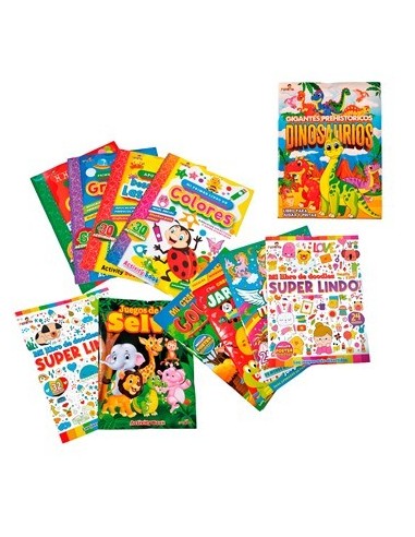 Libro Grande Actividades Surt -fluo- 23x31 1000-5000-3100 Pedrito