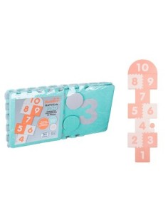 Piso 30x30 Rayuela 12 Pzas Col Pastel 93193cr-93193mg Brm01