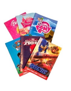 Libro Para Colorear Mod. Surt 10127 Kyb01