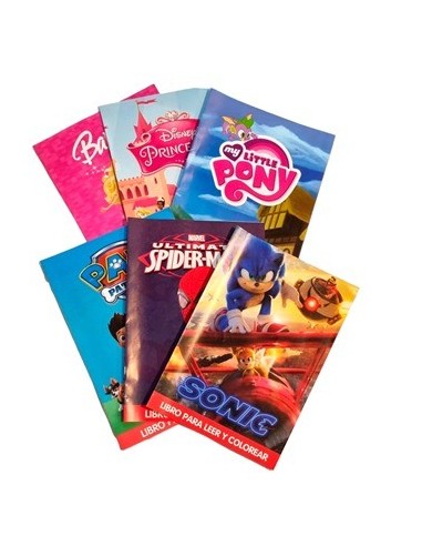 Libro Para Colorear Mod. Surt 10127 Kyb01