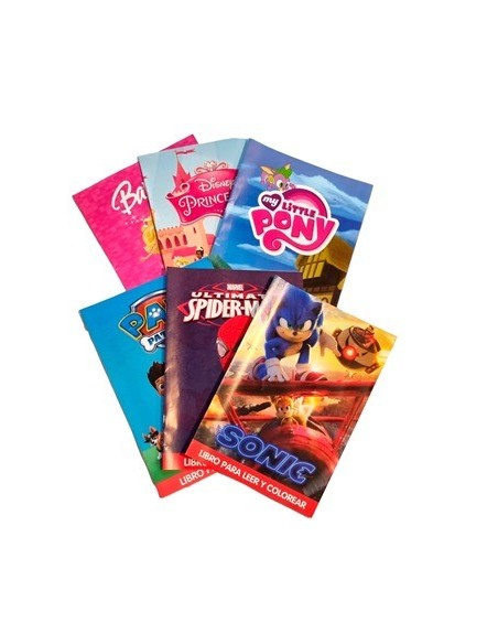 Libro Para Colorear Mod. Surt 10127 Kyb01