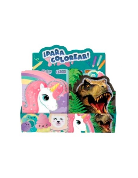 Libro P/pintar Mini Troquelado Och01