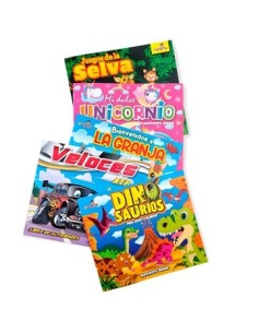 Libro Colorear Mod  Varios 21x24 Pedrito