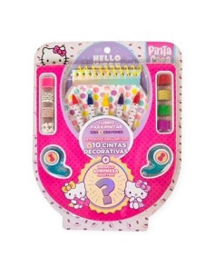 Libro P/pintar Pinta Y Crea C/crayones + Stickers + Cintas + Sorpresa 6495 Ev01