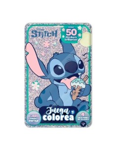 Libro P-pintar Juega Y Colorea + 50 Stickers Y Crayones En Bolsa 6275 Ev01