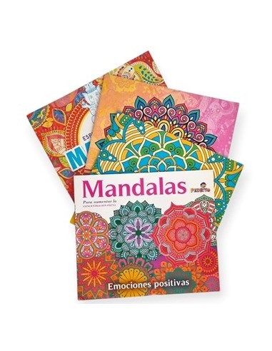 Libro Mandalas 21x23 P-colorear Pedrito