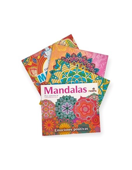 Libro Mandalas 21x23 P-colorear Pedrito