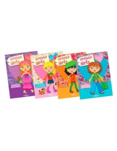 Libro Pretty Girls Con Stickers Lev01
