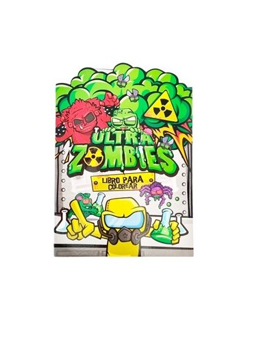 Libro Ultra Zombies P-colorear 2317 Betina