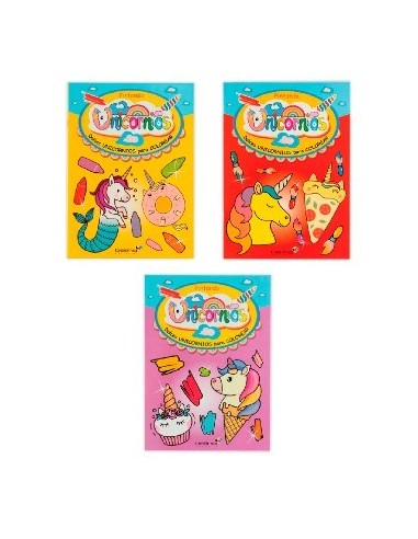 Libro P/pintar Unicornios 33545 Betina