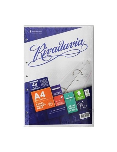 Repuesto A4 48hj Cuad  Rivadavia  493123 - B40- Ae01