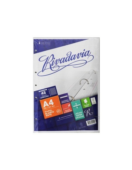 Repuesto A4 48hj Cuad  Rivadavia  493123 - B40- Ae01