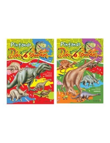 Libro P-pintar Dinosaurios 32012-2151 Betina