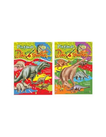 Libro P-pintar Dinosaurios 32012-2151 Betina