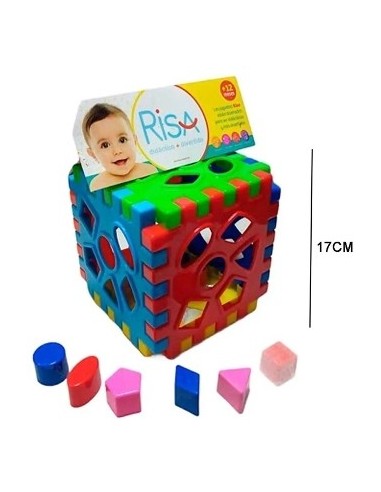 Cubo 17x17cm C/encastre En Bolsa 0121 Irv05