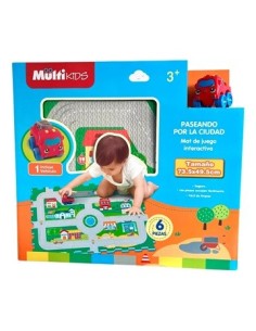 Alfombra 73 5x48 5cm Didactica C- Auto Granja-ciudad 92100-92101 Bm01