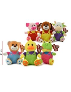 Animales 20cm Sentados Coloridos Mod  Surt  5398-5401-5403-5404 Phi Phi