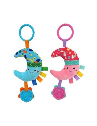 Sonajero Luna Celeste-rosa Colgante C-mordisco 59028 Wd02