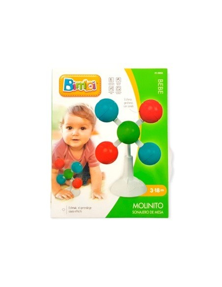 Molinito Sonajero De Mesa Caja Bimbi 01-0053 Dim05