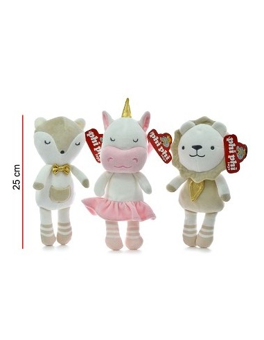 Animales 30cm C-falda  Mono O Corbata 8749 Phi Phi