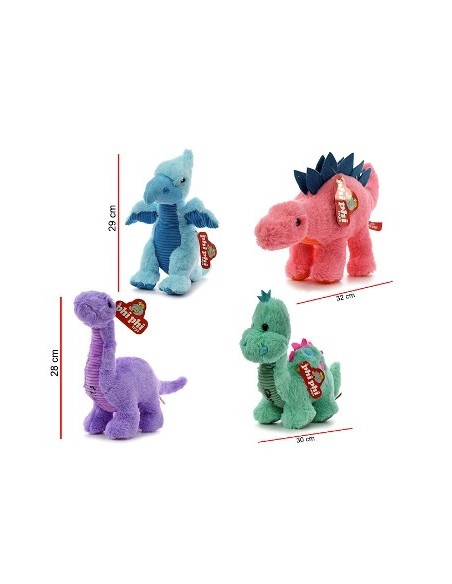 Dinosaurio 28cm Col  Surt 1665 Phi Phi