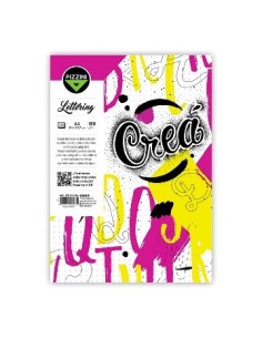 Block Dibujo A5 Lettering 30hjs 180grs Pbletx30e Pz01 -b1-