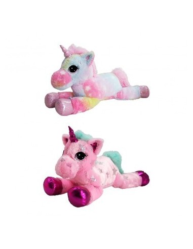 Unicornio 40cm Acostado C-estrellitas 29089-46054 Wd02