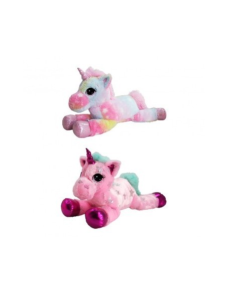 Unicornio 40cm Acostado C-estrellitas 29089-46054 Wd02