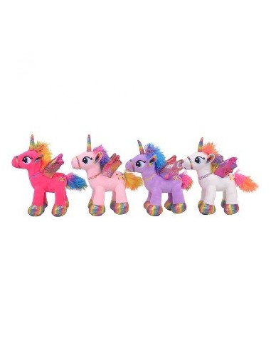 Unicornio 20cm C-brillo 80165-13066-8-13065 8 Wd02