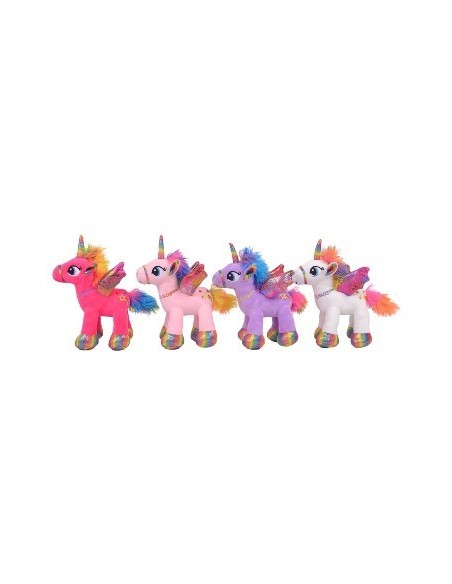 Unicornio 20cm C-brillo 80165-13066-8-13065 8 Wd02