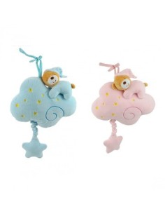Cunero 20cm Nube C-oso Dormilon Rosa--celeste 52813 Wd02