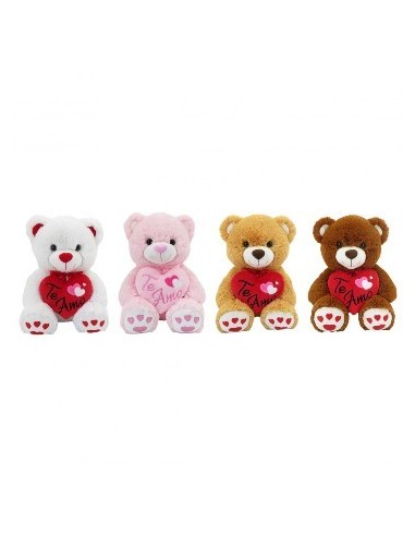 Oso 64cm C-corazon Te Amo Corazones Huella 431026-25 Wd02 -e-