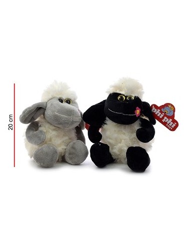 Oveja 20cm C-flor Negra-gris 3805 Phi Phi