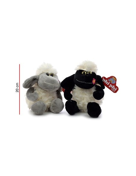 Oveja 20cm C-flor Negra-gris 3805 Phi Phi