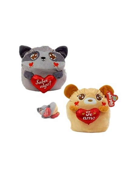 Animales 23cm Reversible C-corazon Te Amo 2725 Phi Phi -e-