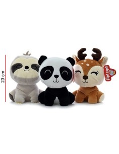 Animales 25cm Bambi-perezoso Y Panda 1693 Phi Phi