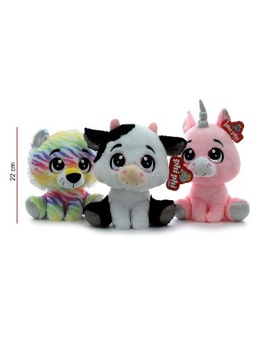 Animales 23cm Tigre-unicornio-vaca 1615 Phi Phi