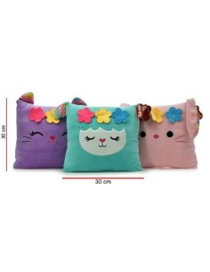 Almohada 30cm Animales Col  Surt  8151 Phi Phi