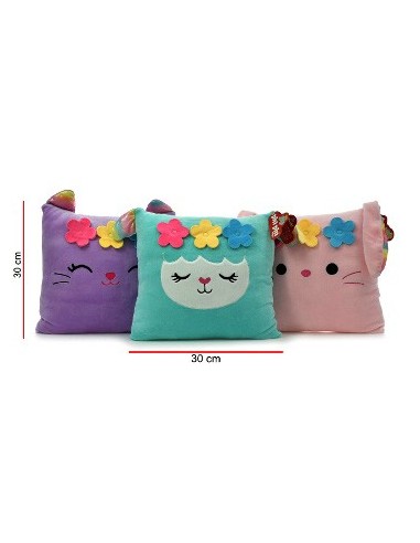 Almohada 30cm Animales Col  Surt  8151 Phi Phi