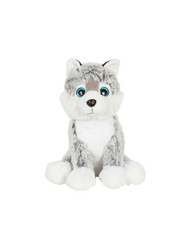 Perro Siberiano 20cm Ojos Brillantes 70321 Wt2124 Wd02