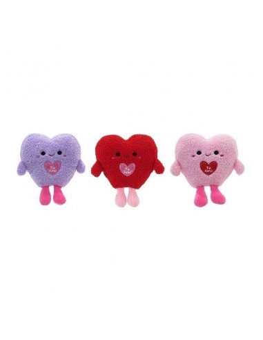 Corazon 22cm Sentado Peludo C-corazon Te Amo Col  Surt 840987 Wd02 -e-