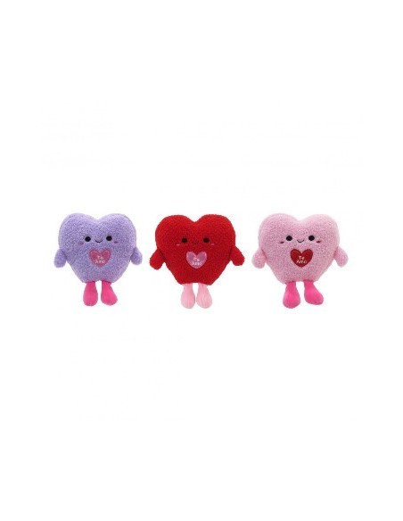 Corazon 22cm Sentado Peludo C-corazon Te Amo Col  Surt 840987 Wd02 -e-