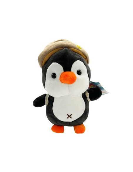 Pinguino 20cm Parado C-gorro Y Mochila 613733 Wd02